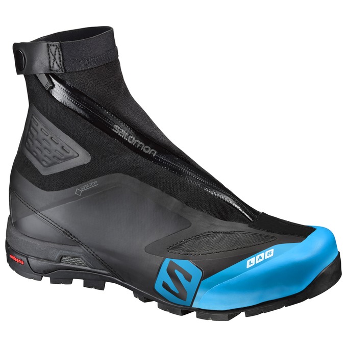 Salomon Singapore Womens Hiking Boots - S/LAB X ALP CARBON 2 GTX® Black/Blue | 01697-XLUQ